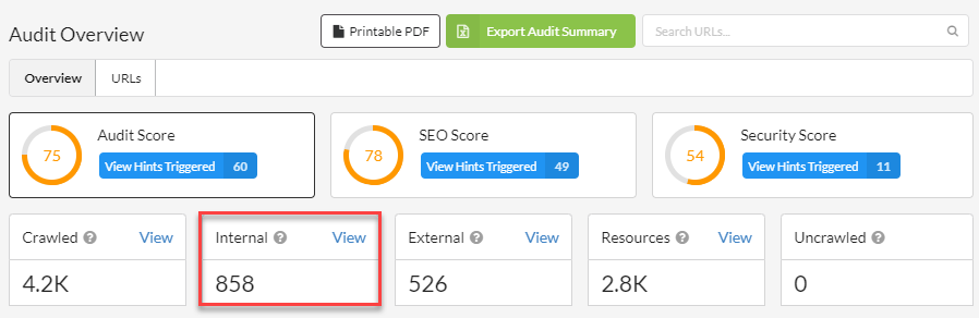 EE audit overview