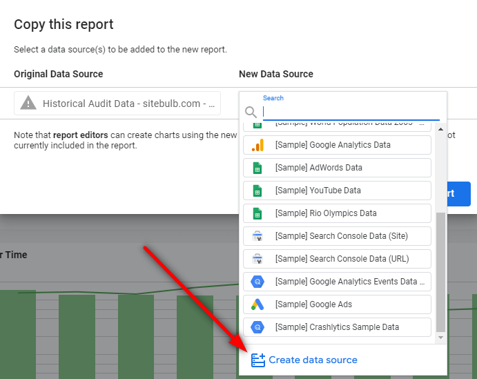 Create Data Source