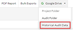 Link to Historical Audit Data