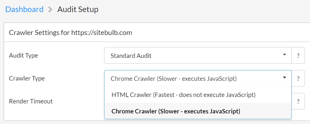 New Chrome Crawler